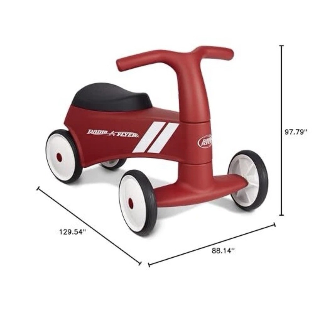 Toddler Ride On Toy Easy Glide W/ Storage Develops Motor Skills Ages 1-3 N.I.B.